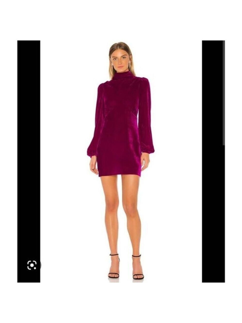 Revolve x Divine Heritage Mock Neck Mini Dress M